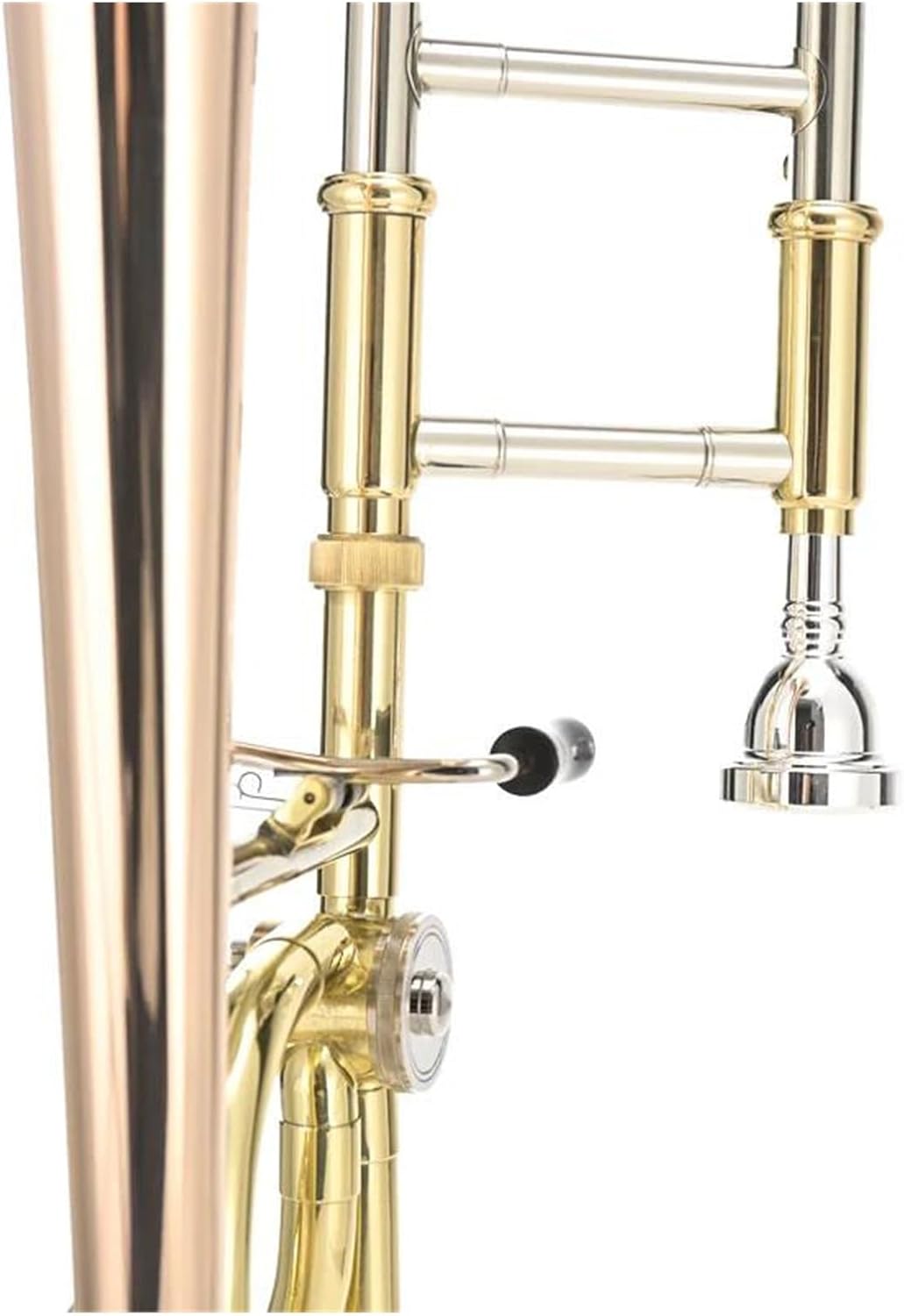 Adult Trombone Instrument Bb F Tenor Slide Trombone Phosphor Bronze Gold Lacquer Instrument