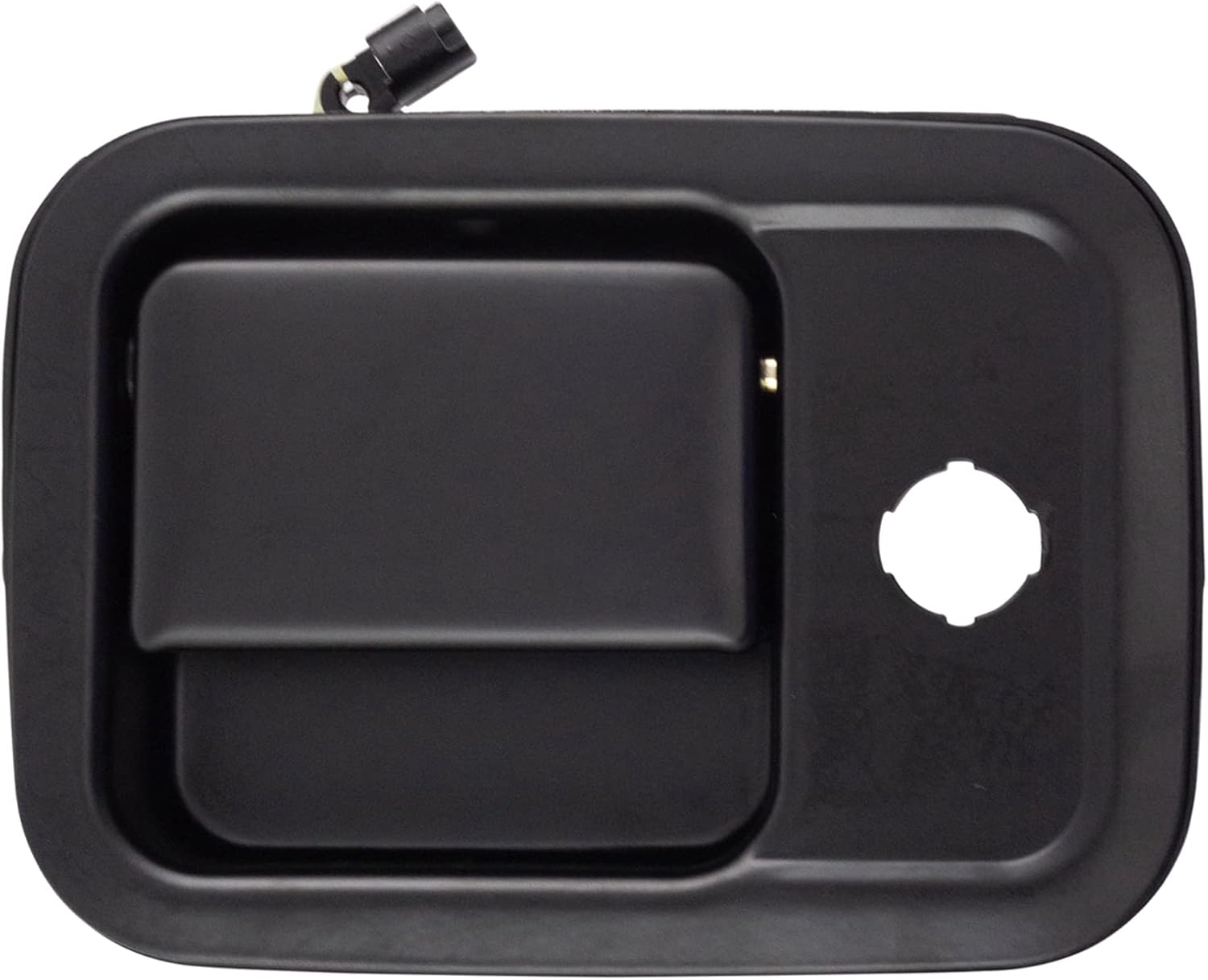 TRQ Front Right Exterior Door Handle Black Passenger Side Compatible with 1994-2003 Freightliner FL106 1996-2004 FL112 1995-2005 FL50 1991-2004 FL60 1991-2005 FL70 FL80 1991-2001 FLC112 1991 FLC120