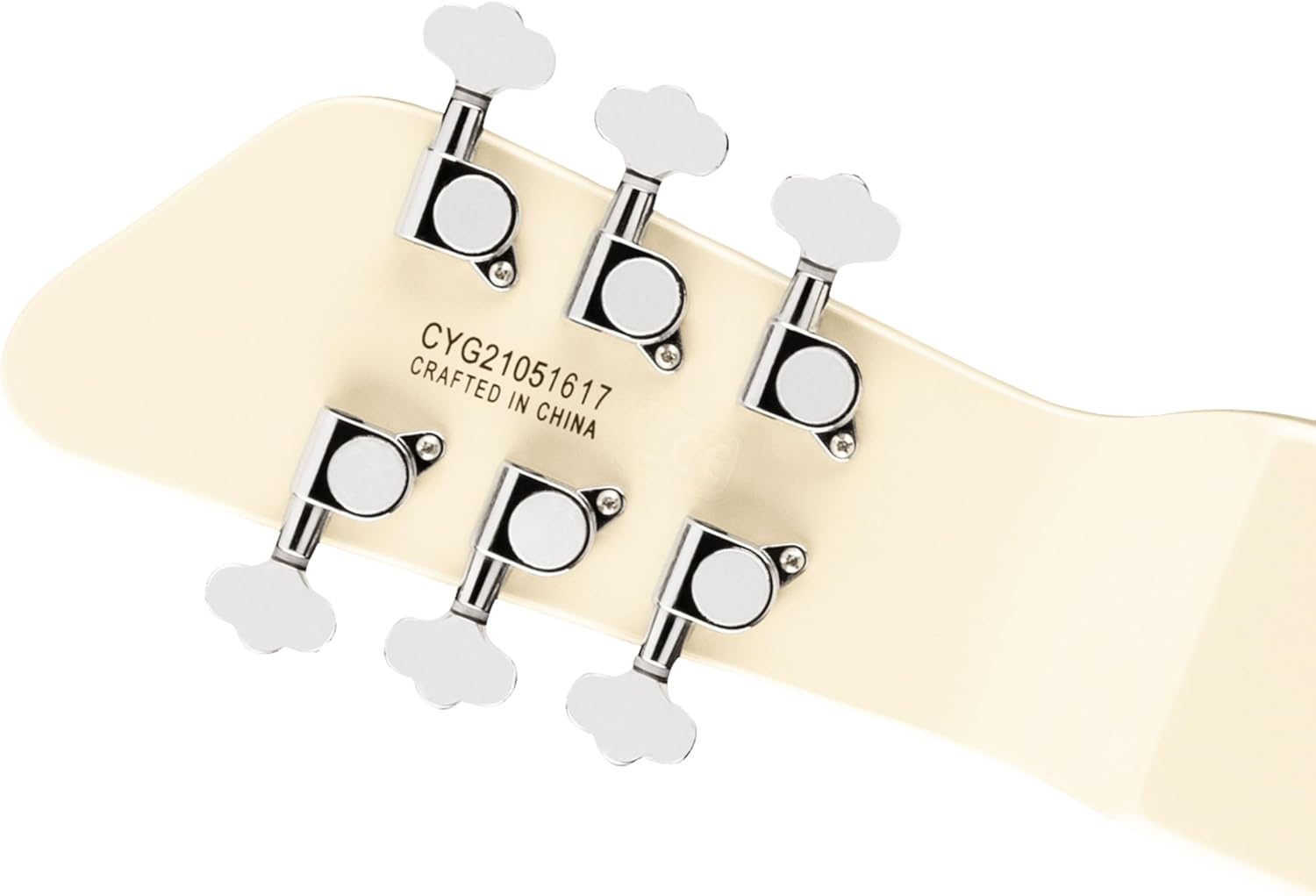 Gretsch G5700 Electromatic Lap Steel 6-String Electric Guitar with Plastic Fingerboard and Mahogany Body (Right-Handed, Vintage White)