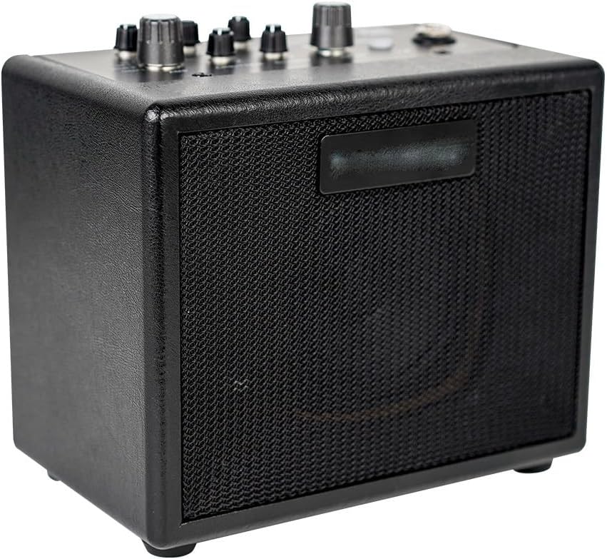 Electric Guitar Amplifier Amp Combo Amplifier Speaker Mini Portable with Drum Machine