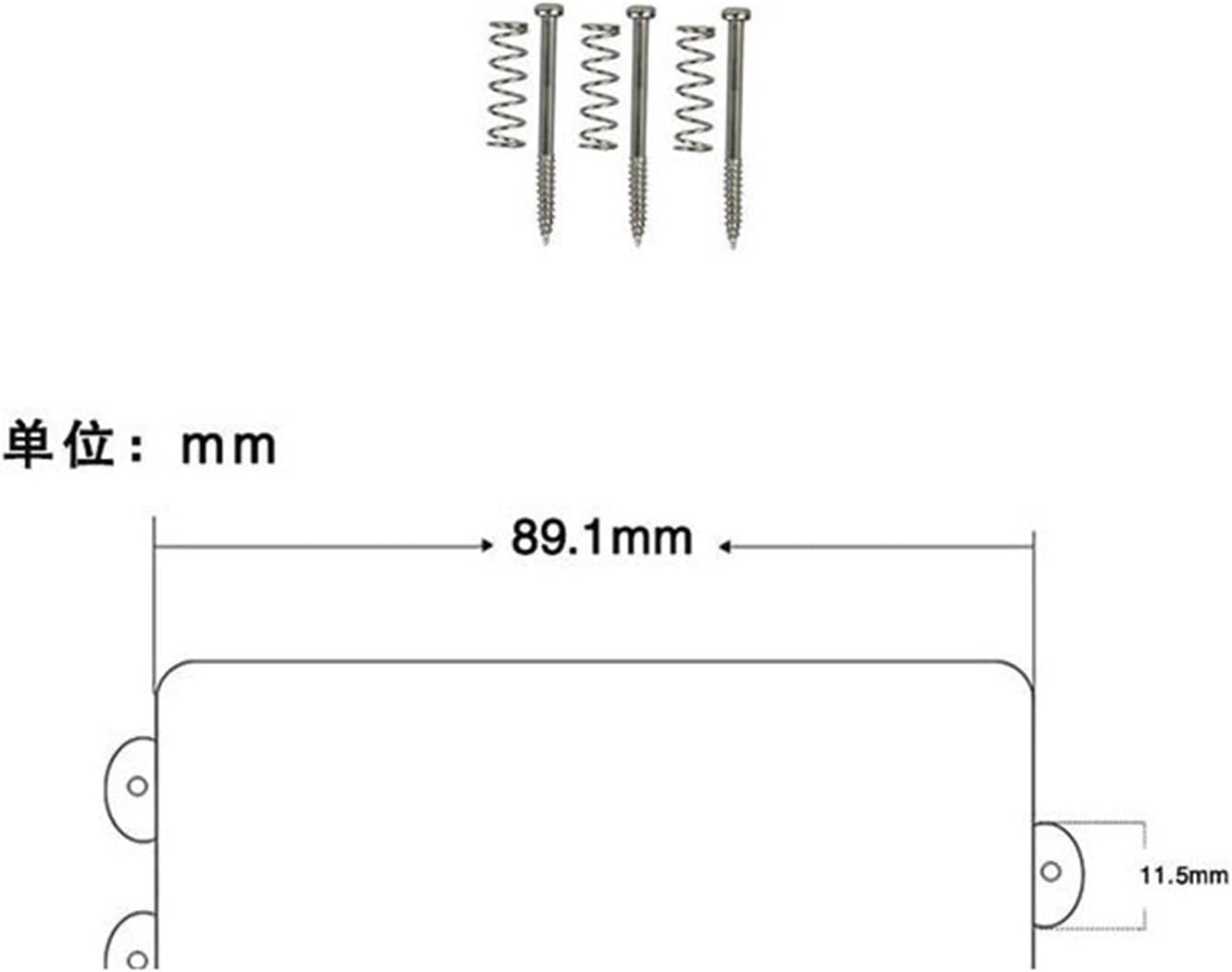 Humbucker Guitar Pickup Electric Bass Closed Pickups Musical Instrument Accessories (Color : 4 Strings)