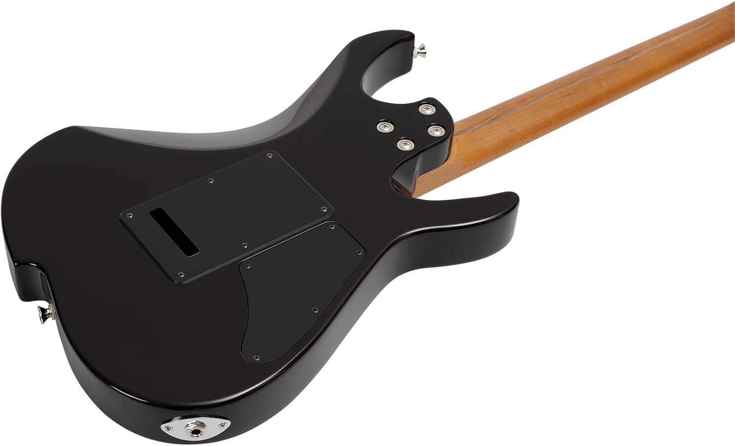 Vola Electric Guitar OZ MRM J1 LH Malbec Black Metallic Gloss Handmade in Japan MIJ Roasted Maple Neck Stainless Steel Frets Gotoh Bridge Gotoh Locking Tuner Signature model 6 Strings Modern C Neck