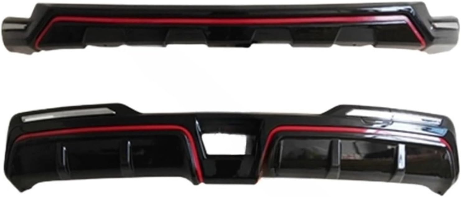 Compatible for Nissan Qashqai j11 2019-2022 ABS Chrome Front and rear lip protection bumper cover trim Protective bumper Car styling(2PCS-01)