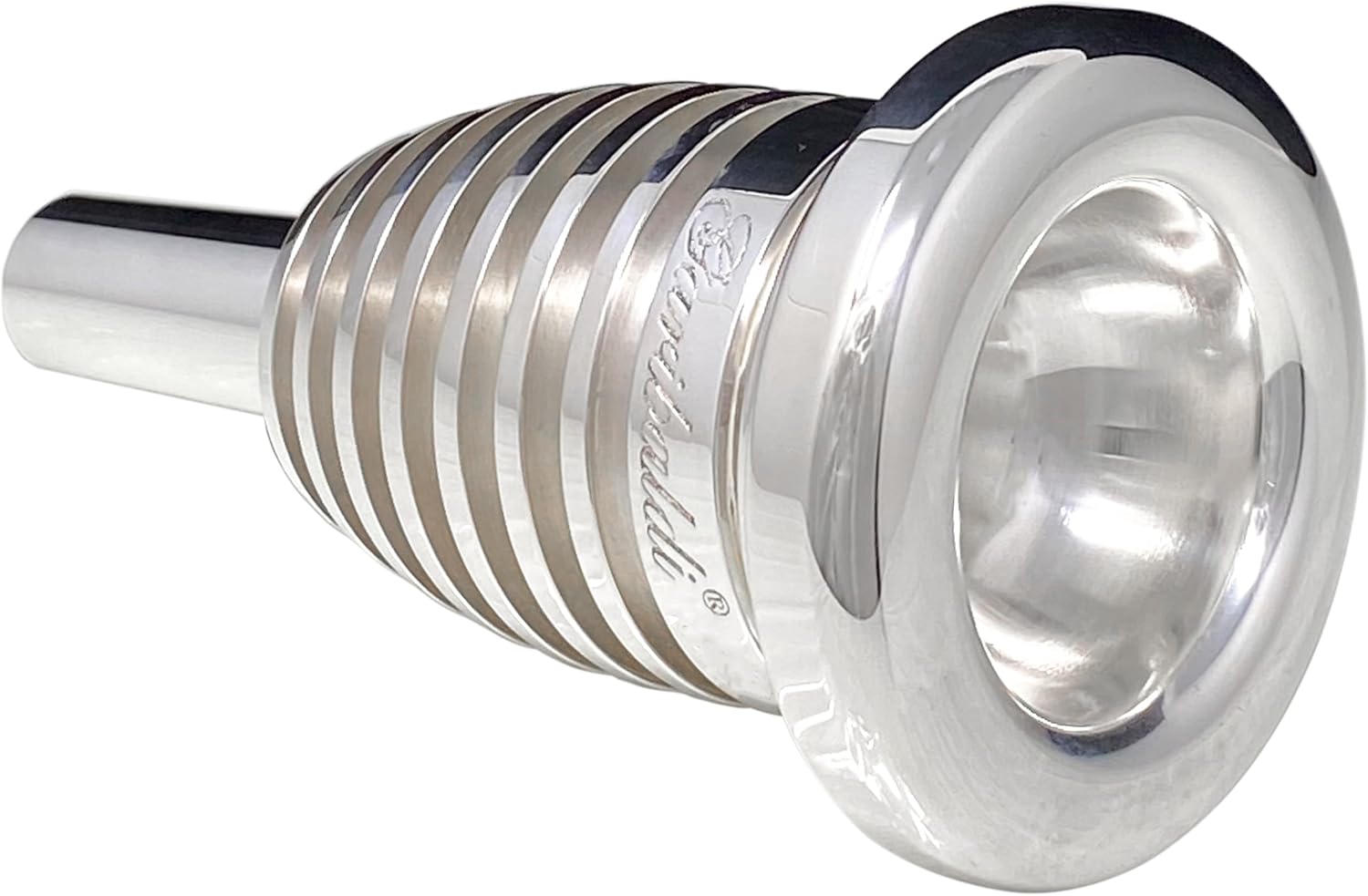 GARIBALDI Elite Silver Plated Single-Cup Size 602W Sousaphone Mouthpiece (GAR-ELITE-602W)