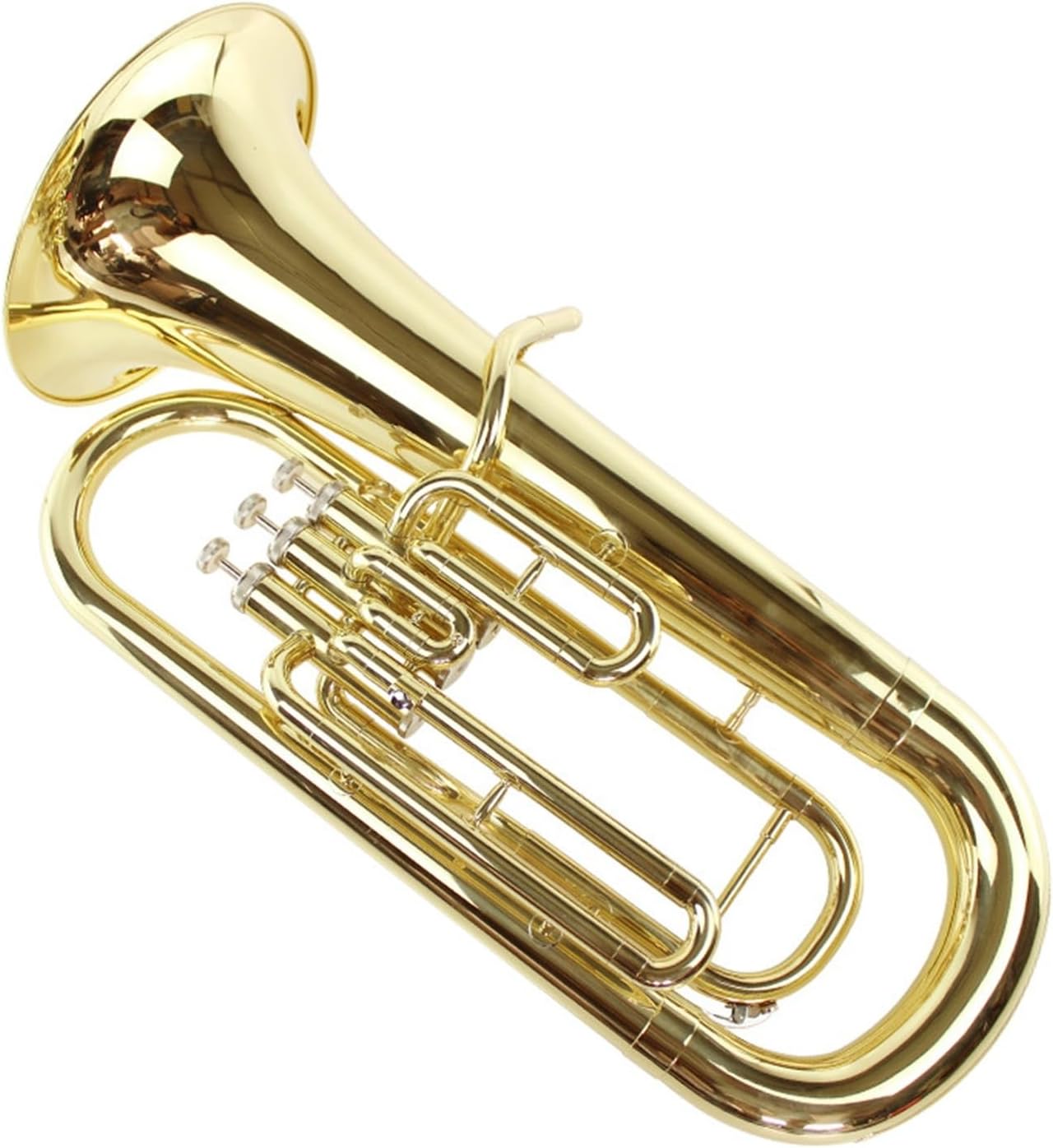 Euphonium in B flat three key instrument suitable for professional performance