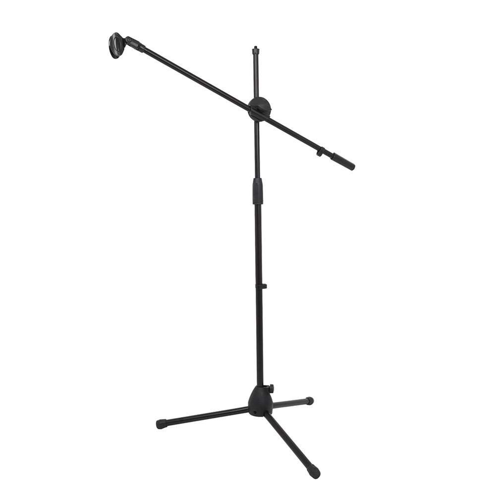 Guitar HL-13 Multi-Function Microphone Holder Performance Live Broadcast Mic Floor Stand with Clips Accessories - (Color: Black)