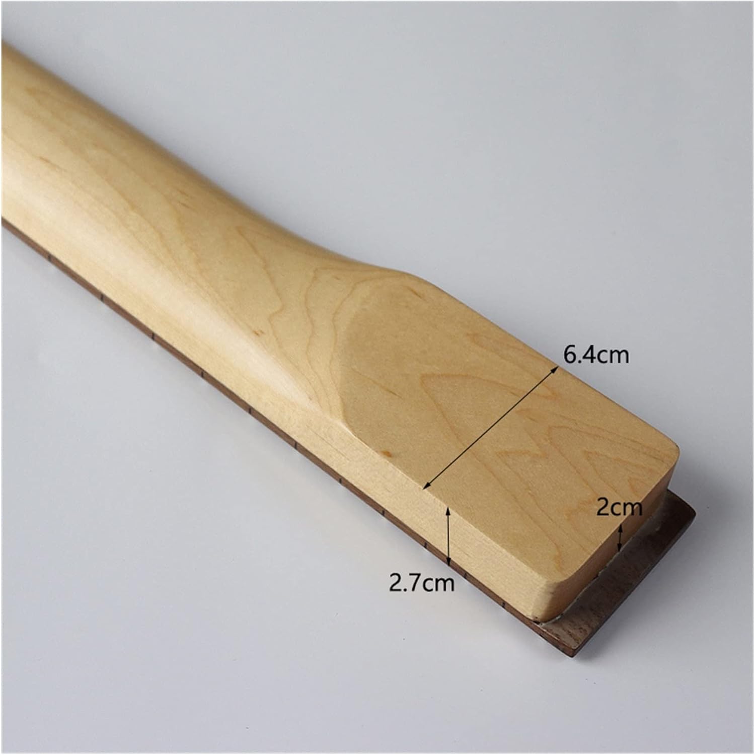 Right Hand 4 Strings Electric Bass Guitar Neck 22 Frets Canada Maple Guitar Bow Guitar Arm Matte Scale 6. 4cm Heel Width Guitar ​Neck Replacement