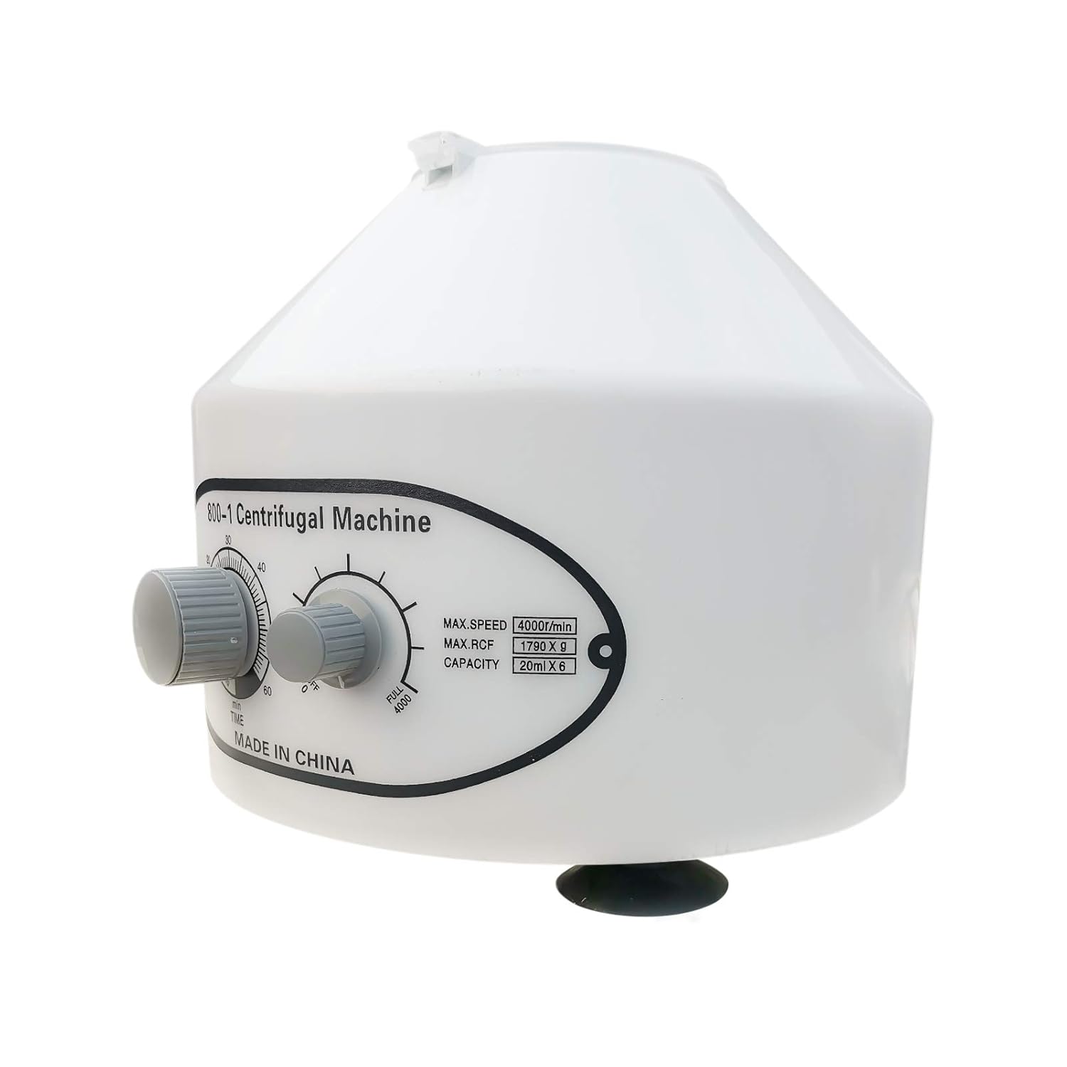 Desktop Electric Lab Laboratory Centrifuge Machine Lab Medical Practice w/Timer and Speed Control Low Speed 4000 RPM