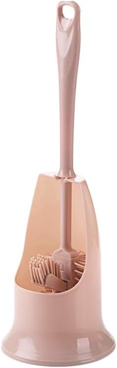 Toilet Brush Holder-Long Handle Soft Toilet Brush Set, Simple Household Bathroom Cleaning Brush, Good Grip