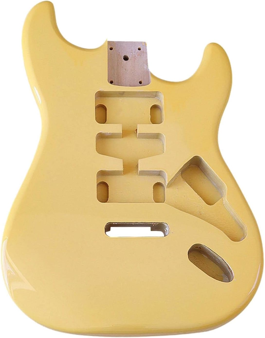 Unfinished Guitar Guitar Accessory Replacement Poplar Wood Electric Guitar Body Unfinished Guitar Body (Color : 10)