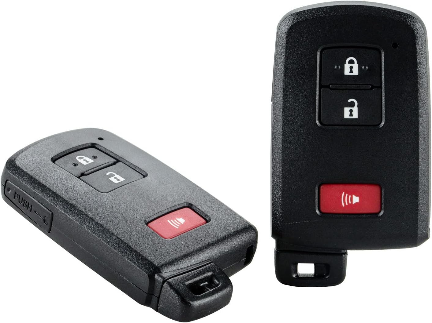 Smart Car Key Keyless Entry Remote 281451-2110 Replacement for 2015-2020 Tacoma/2016-2018 Land Cruiser HYQ14FBA (pair)