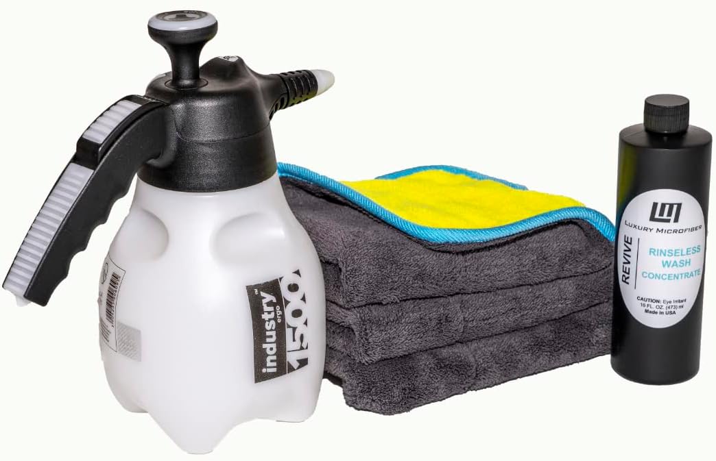 Luxury Microfiber Rinseless Wash Package
