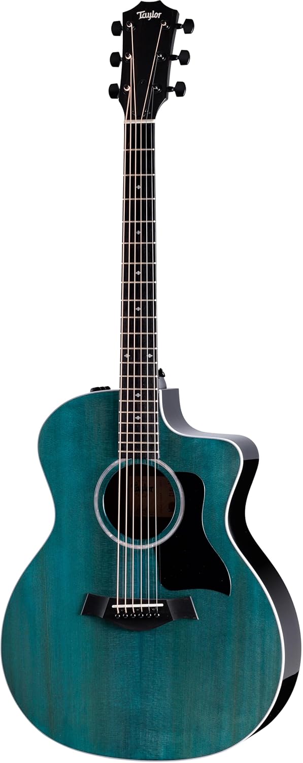 Taylor 214ce Special Edition Acoustic-electric Guitar - Transparent Blue