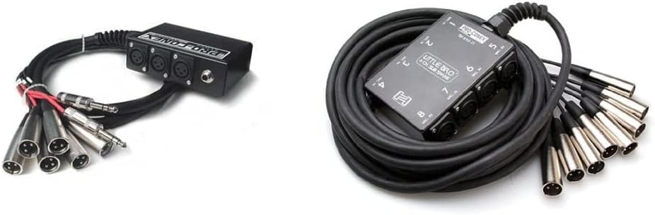 HOSA SH-6X2-20 Little Bro' Sub Snake - 6 XLR Sends, 2 1/4