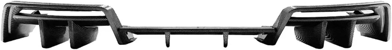 Car Rear Bumper Lip Splitter Diffuser Trim Side Corner Protector Guard Spoiler Body Kit Compatible For BMW I3 EDrive 35L 40L 2022 2023 2024(Carbon Look)