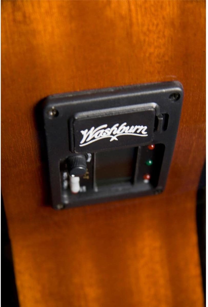 Washburn Classical Series C5CE Classical Acoustic Electric Guitar, Natural