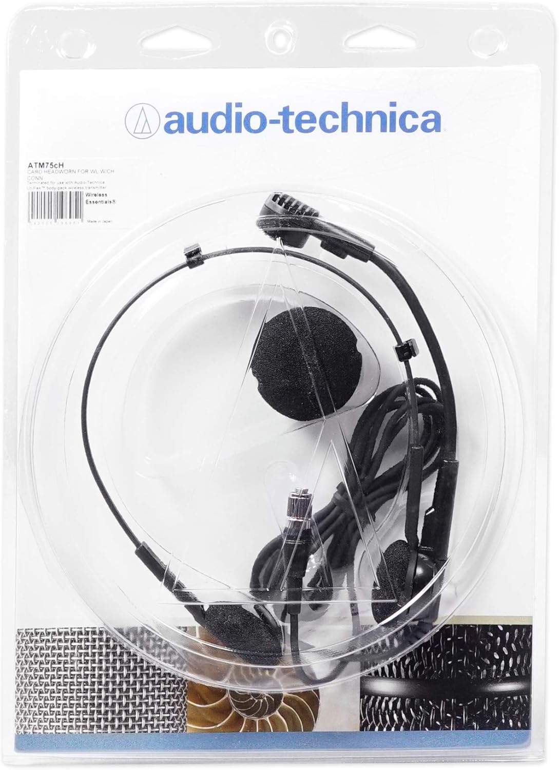 Audio-Technica Cardioid Condenser Microphone Cardioid Condenser Headworn Microphone (ATM75CH)