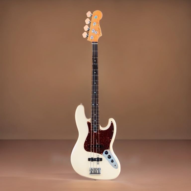 Fender American Professional II Jazz Bass, Olympic White, Rosewood Fingerboard