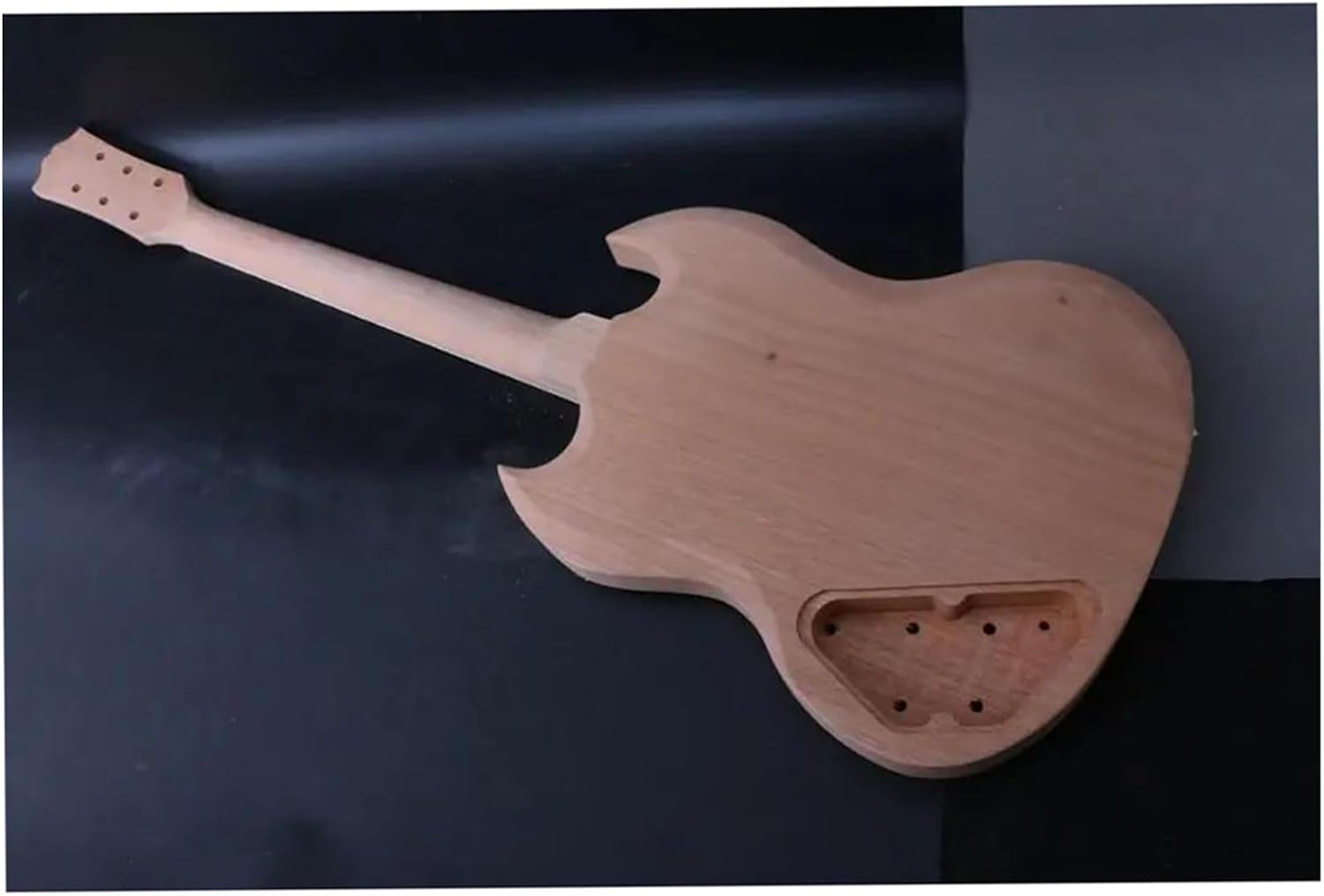 Guitar Body Guitar Replacement Parts 1set Guitar Kit Guitar Body Neck 22 Fret SG Style Guitar Rosewood Fretboard