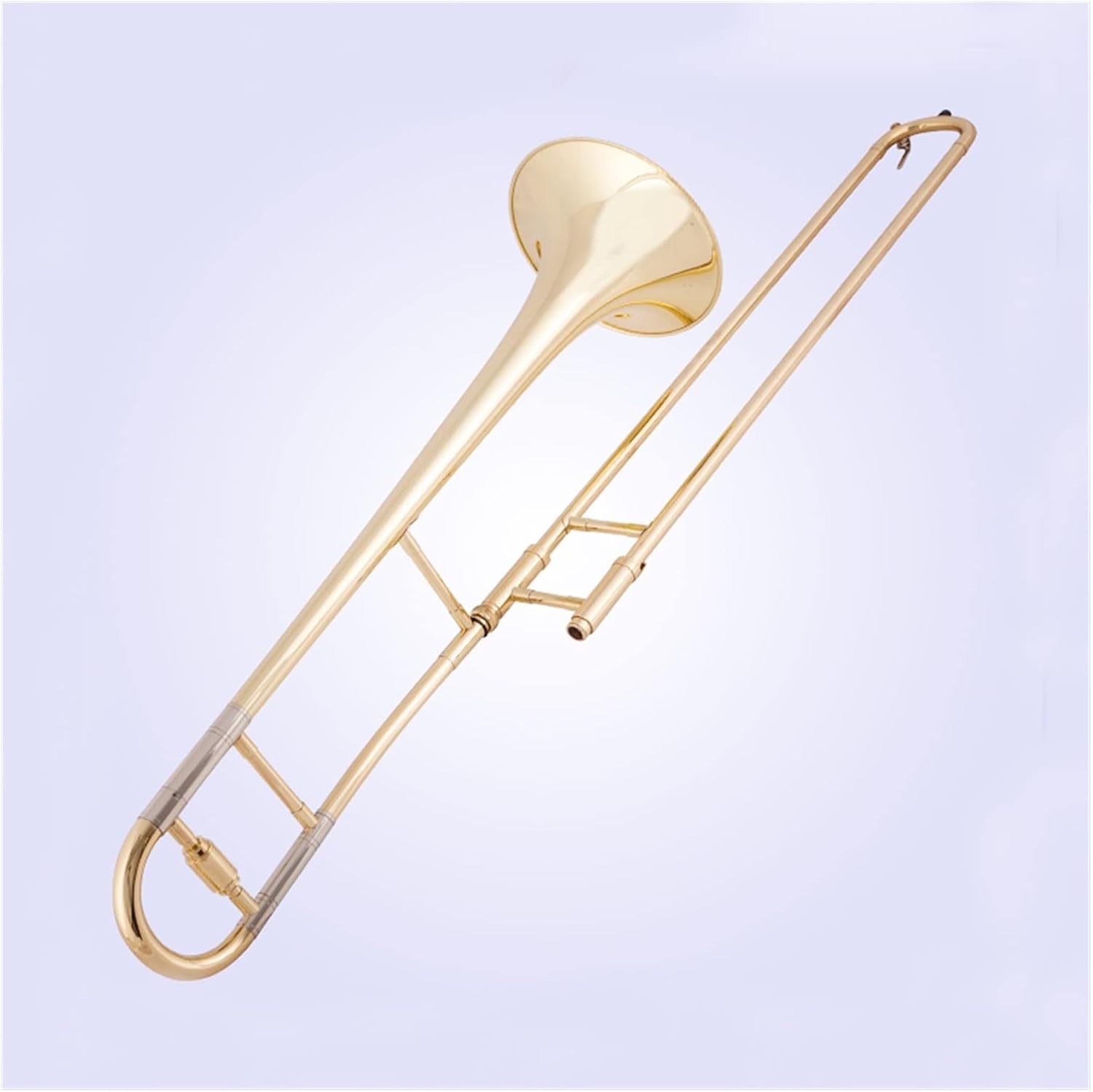 FLFL Student Trombone The Tenor Trombone in B Flat is Suitable for Beginners to Perform Bands (Color : B Flat midrange)