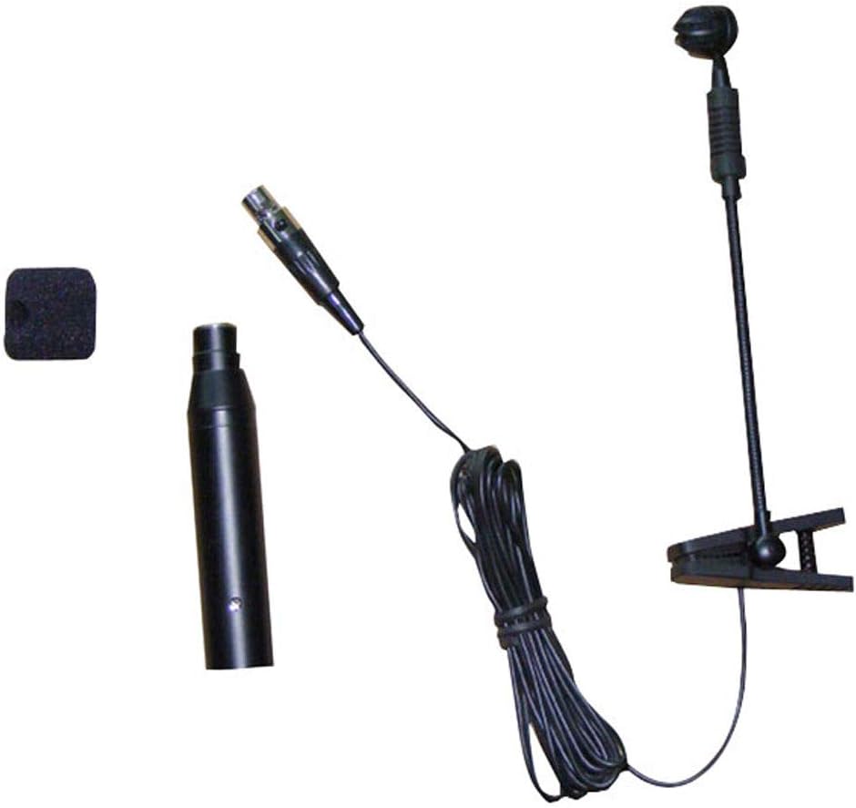 Pyle PMSAX1 Instrument/Saxaphone XLR Condenser Microphone , Black