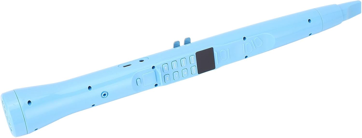 Keenso Electric Saxophone, Portable Electronic Wind Instrument with LCD Display, 99 Tones, for Beginners and Street Performers