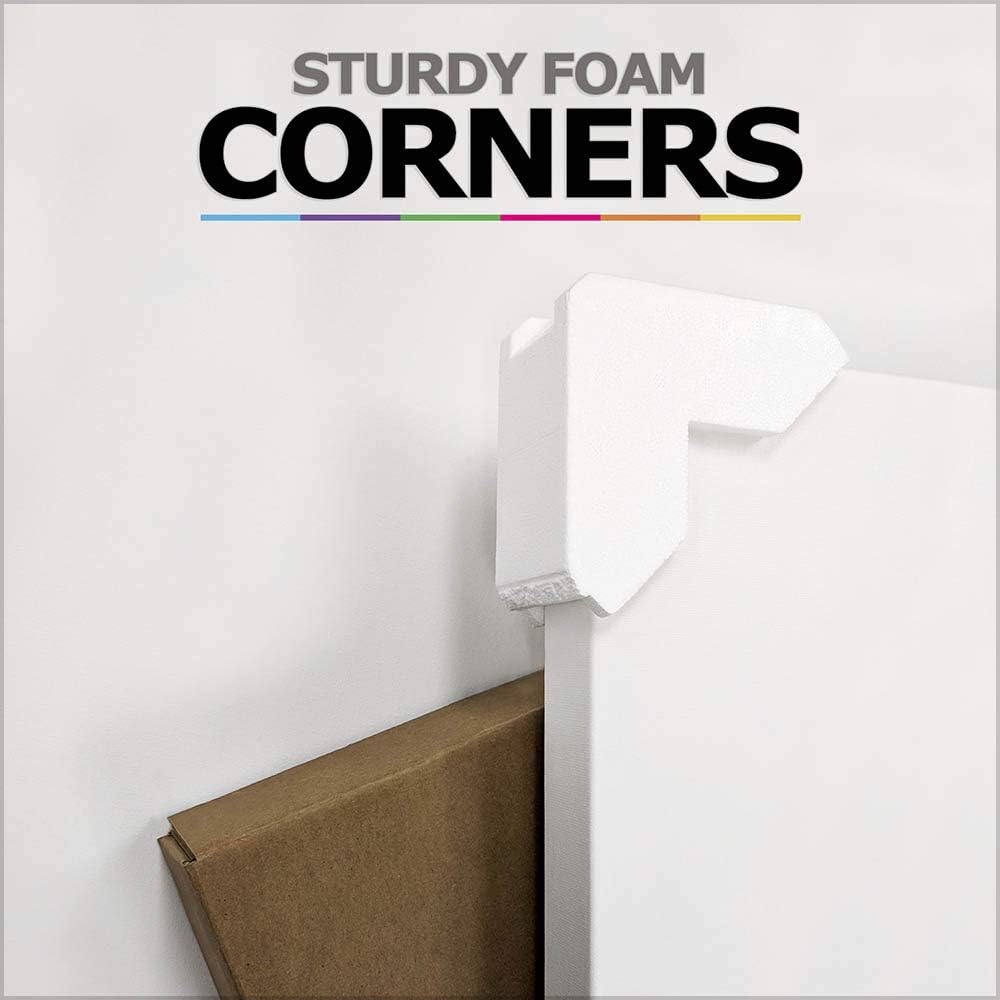 ARTCANVAS Black Electric Guitar Blues Rock Roll Instrument Canvas Art Print Stretched Framed Painting Picture Poster Giclee Wall Decor - 40