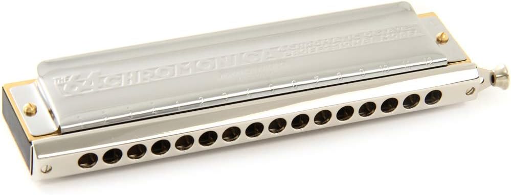Hohner The 64 Chromonica Chromatic Harmonica, Key of C