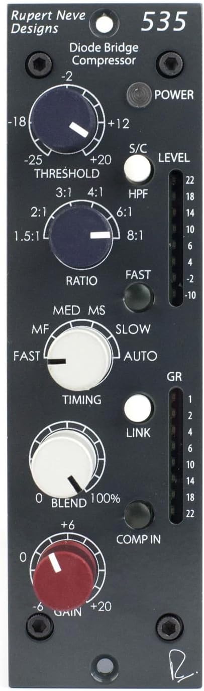 Rupert Neve Designs 535 500 Series Diode Bridge Compressor