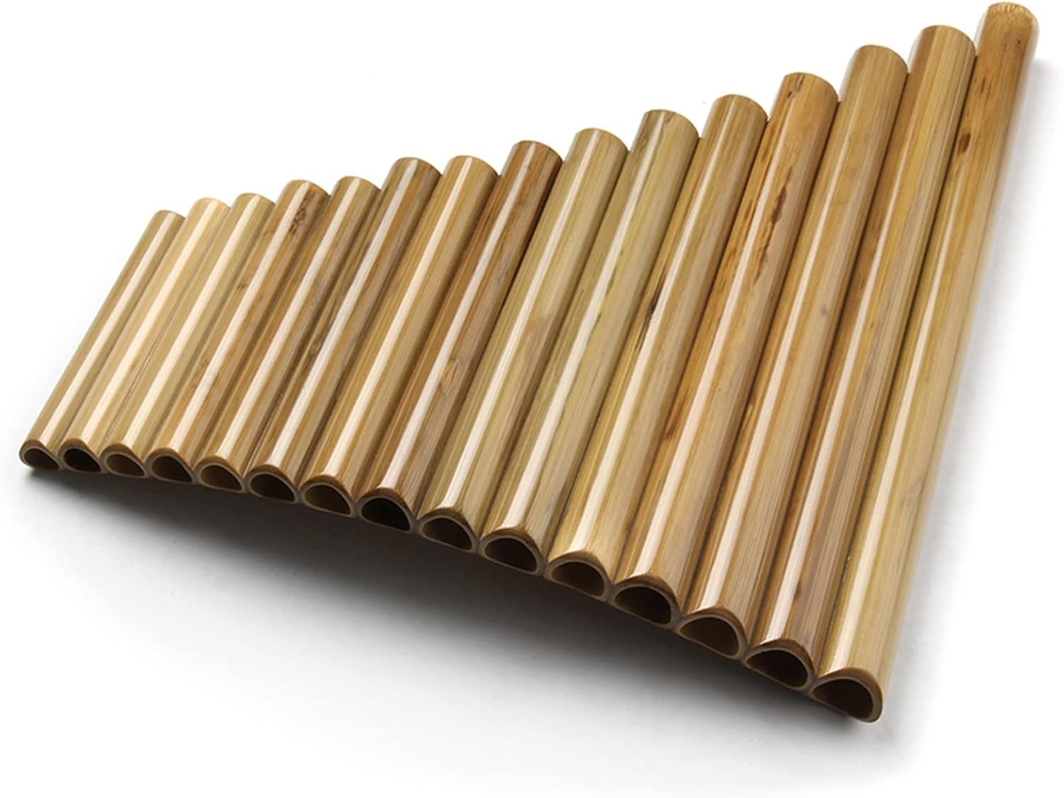 15 Pipes Pan Flute G Key Handmade Woodwind Musical Instruments Pan Flute Pan Pipes