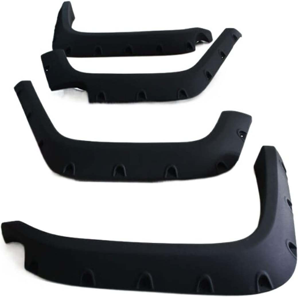 Arch Wheels Fender Flare Car Accessories Pocket Mudguards Compatible For Toyota FJ Cruiser 2007-2020 2008 2009 2011 2013 2015(Black)