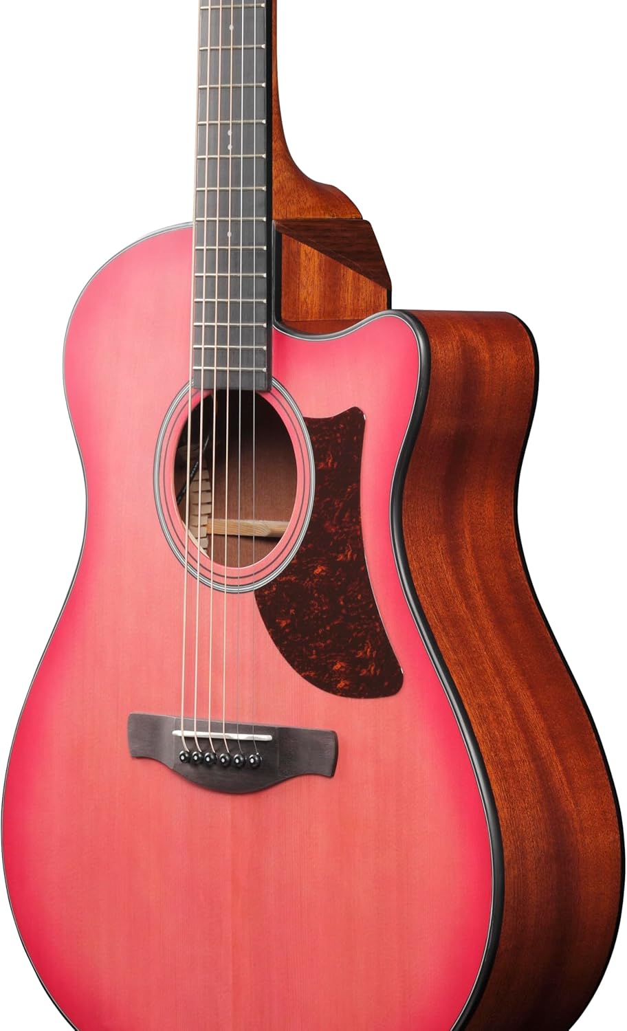 Ibanez AAM50CE Advanced Acoustic Auditorium Acoustic-electric Guitar - Coral Red Burst