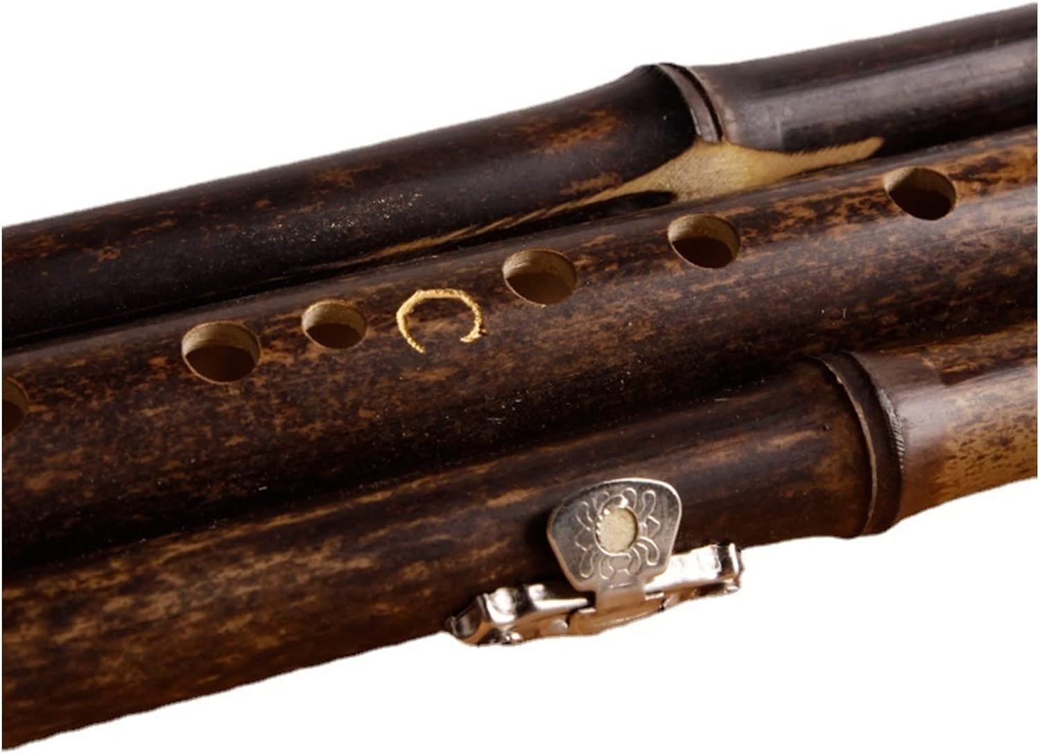 FLFL Hulusi Instrument Three-Tone Double Pair C Flat B Key Handmade Cucurbit Silk (Color : BB)