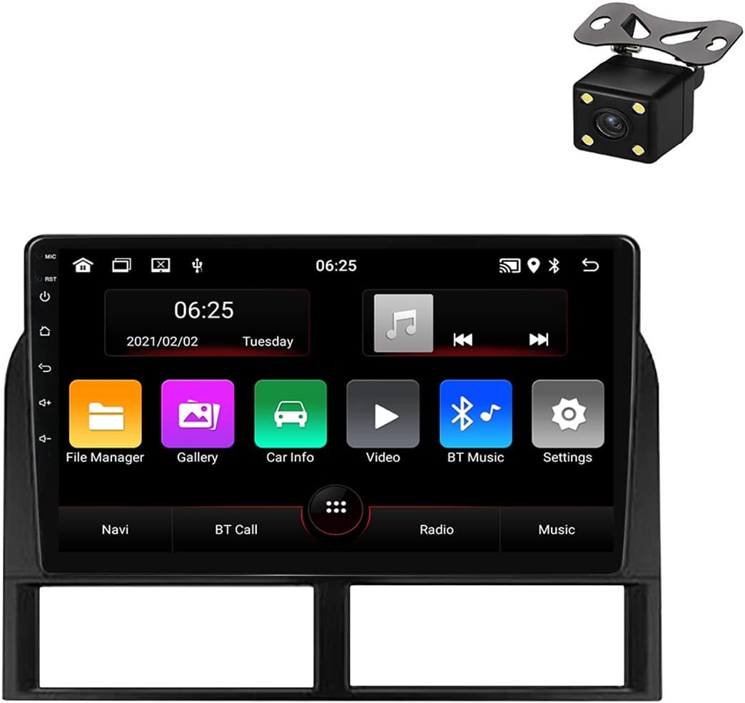 Double Din Car Stereo with Bluetooth and Backup Camera 9 Inch Touchscreen Car Radio FM Receiver for Jeep Grand Cherokee 1999-2005 Support Carplay/DSP/4G/GPS/SWC/USB