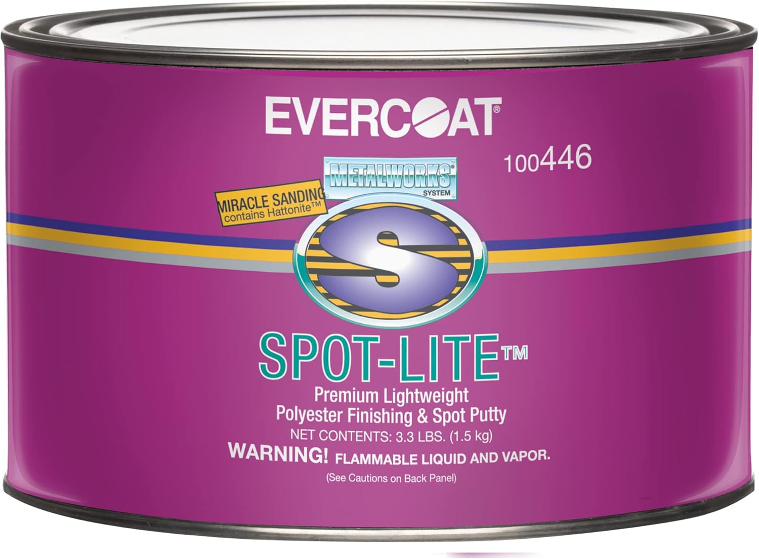 Evercoat Spot-Lite Premium Lightweight Polyester Finishing & Spot Putty - 64 Fl Oz