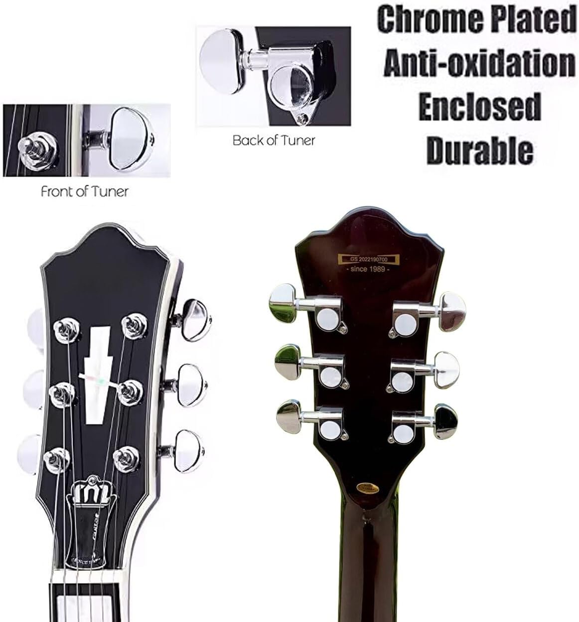 40'' Electric Guitar, LP Style Electric Guitar, Mahogany Neck, Rosewood Fretboard for Beginner, Intermediate & Pro Players Solid Body Guitar (Vintage Sunburst)