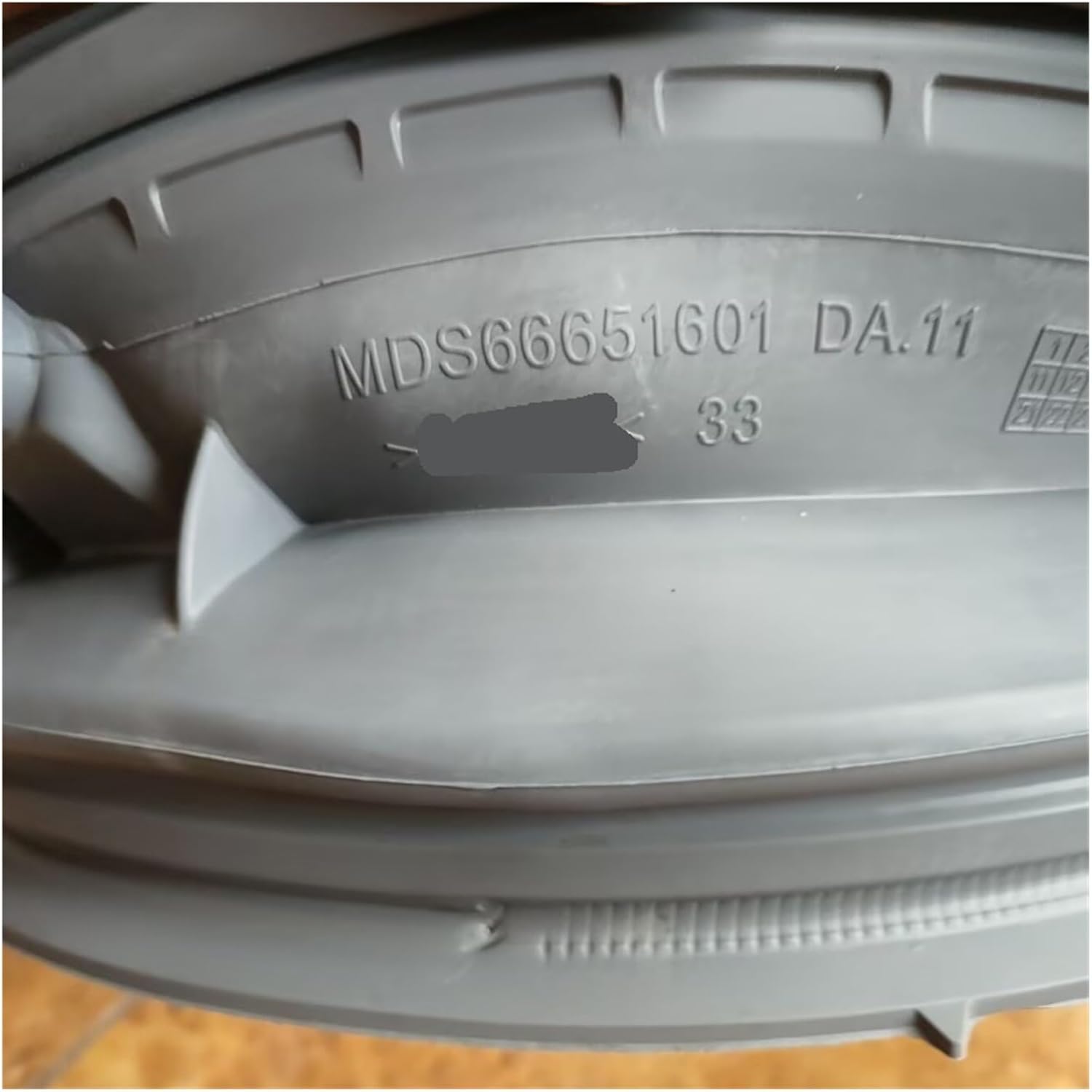 Drum Washing Machine Door Seal Ring Accessories, MDS66651601 MDS666516 Seal Replacement Parts(A)