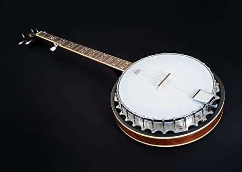 Oscar Schmidt OB5 5-String 30-Bracket Cast Tonering Bluegrass Banjo Package with Deluxe Padded Gig Bag, Strap, Tuner, Stings, Picks