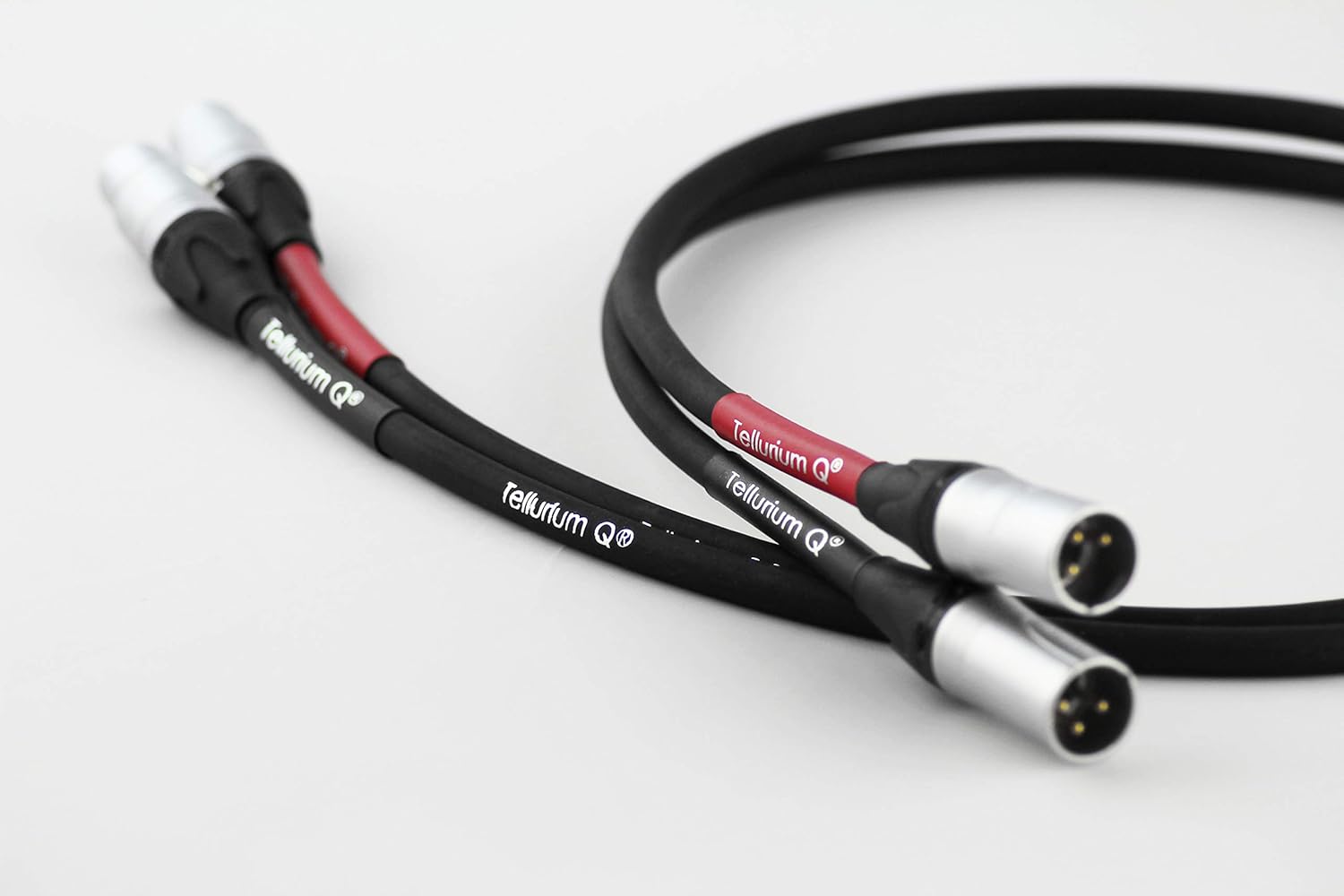 Black, Audio interconnect XLR (1meter/3feet - Pair)