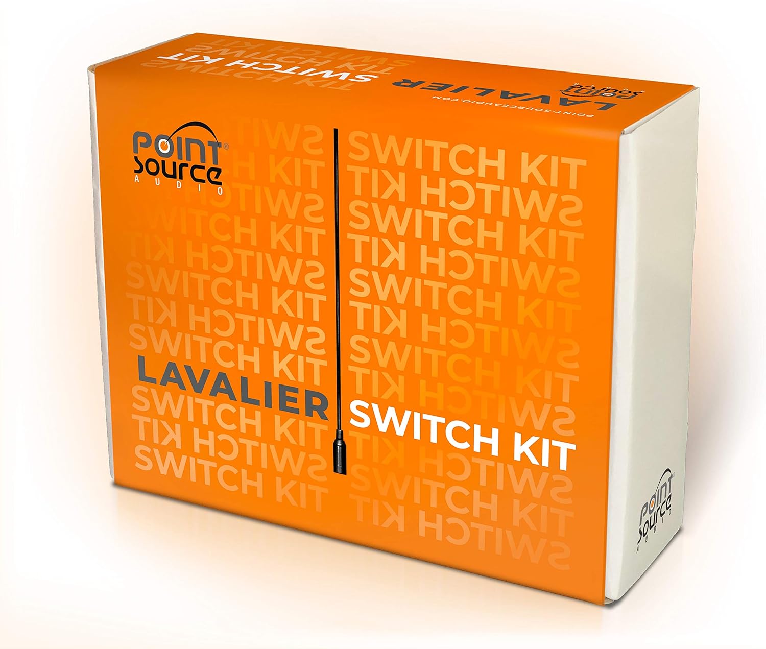 Point Source Audio CO-8WLh-KIT-XSK-BL High Sensitivity Omnidirectional Lavalier Switch Kit, LEMO-Style Connector