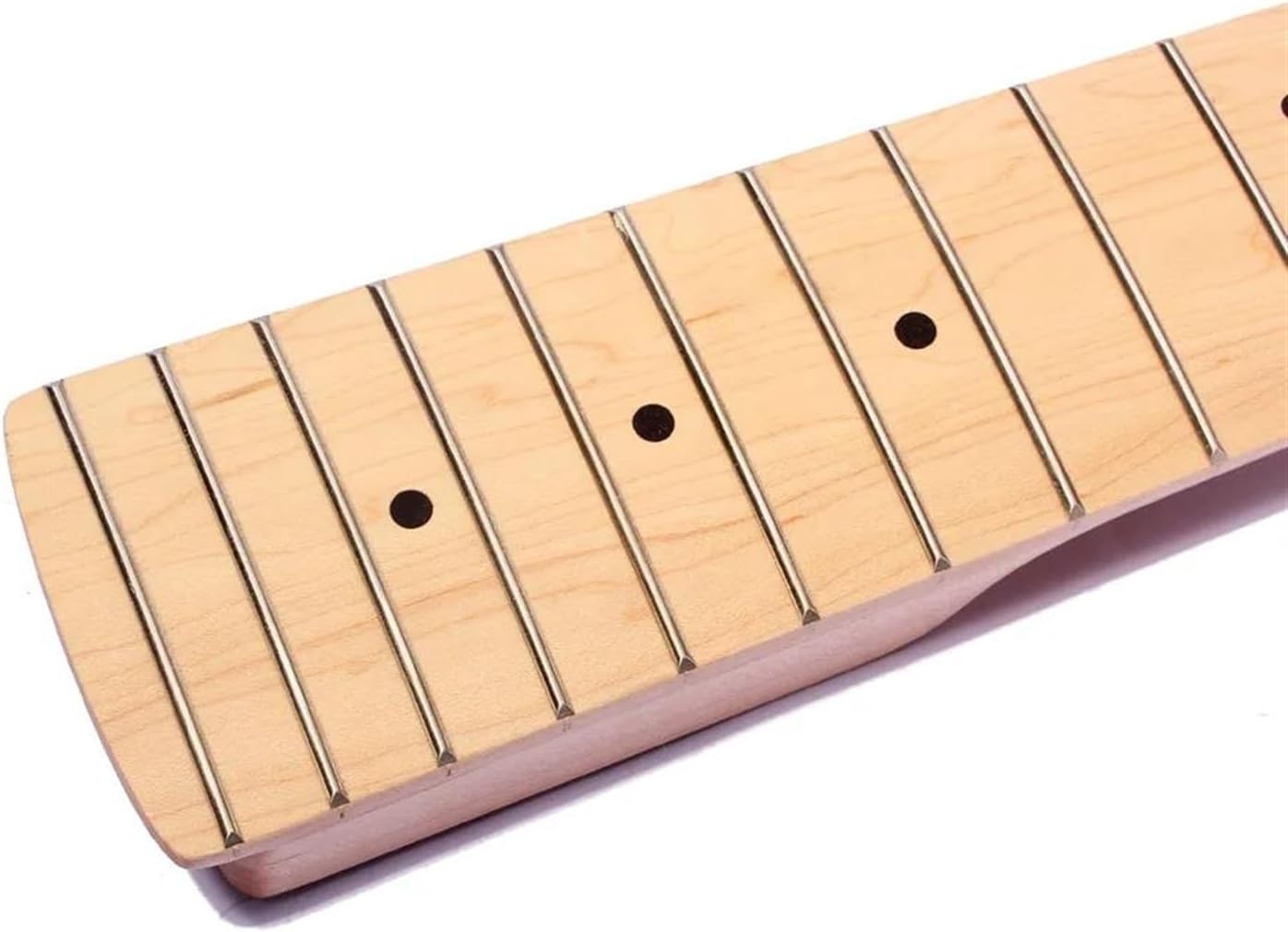 Replacement Guitar Neck 21 Frets Inlay Dots 5 Strings Electric Bass Guitar Neck Maple Wood Musical Instruments Parts Accessories