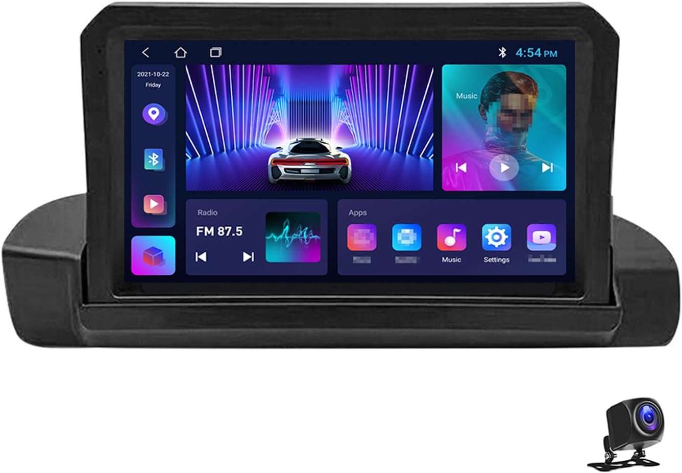 9 Inch Android 13 Car Stereo for BMW E90 E91 E92 E93 Touch Screen Car Radio Bluetooth Wireless Carplay Android Auto Multimedia Navigation with RDS DSP FM Radio