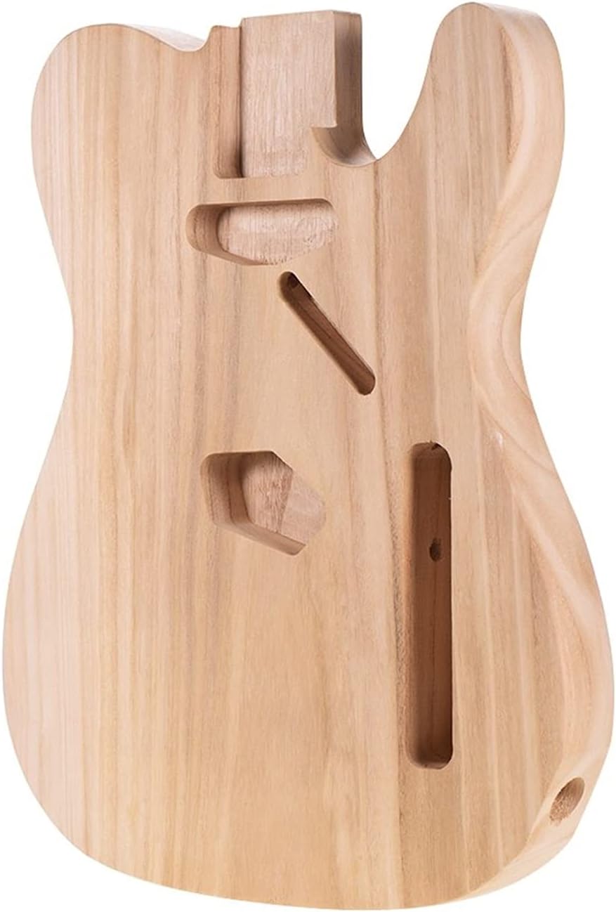 Unfinished Guitar Body Unfinished Guitar Body DIY Parts Platane Wood Blank Guitar Barrel for Multiple Styles Guitar DIY Accessory (Color : for Tele Style)