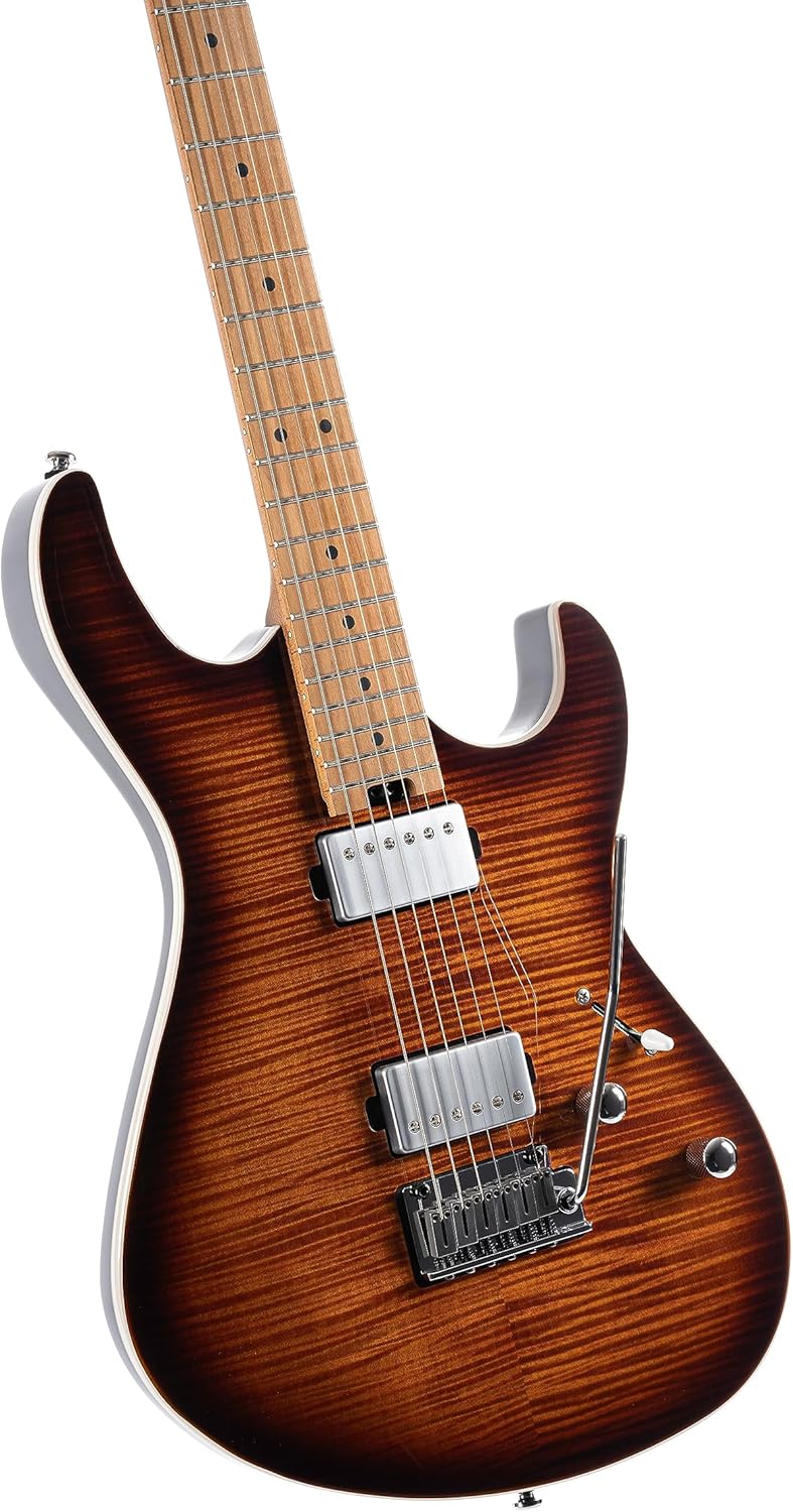 Cort 6 String Solid-Body Electric Guitar, Right, Antique Violin Burst (G290FATIIAVB)