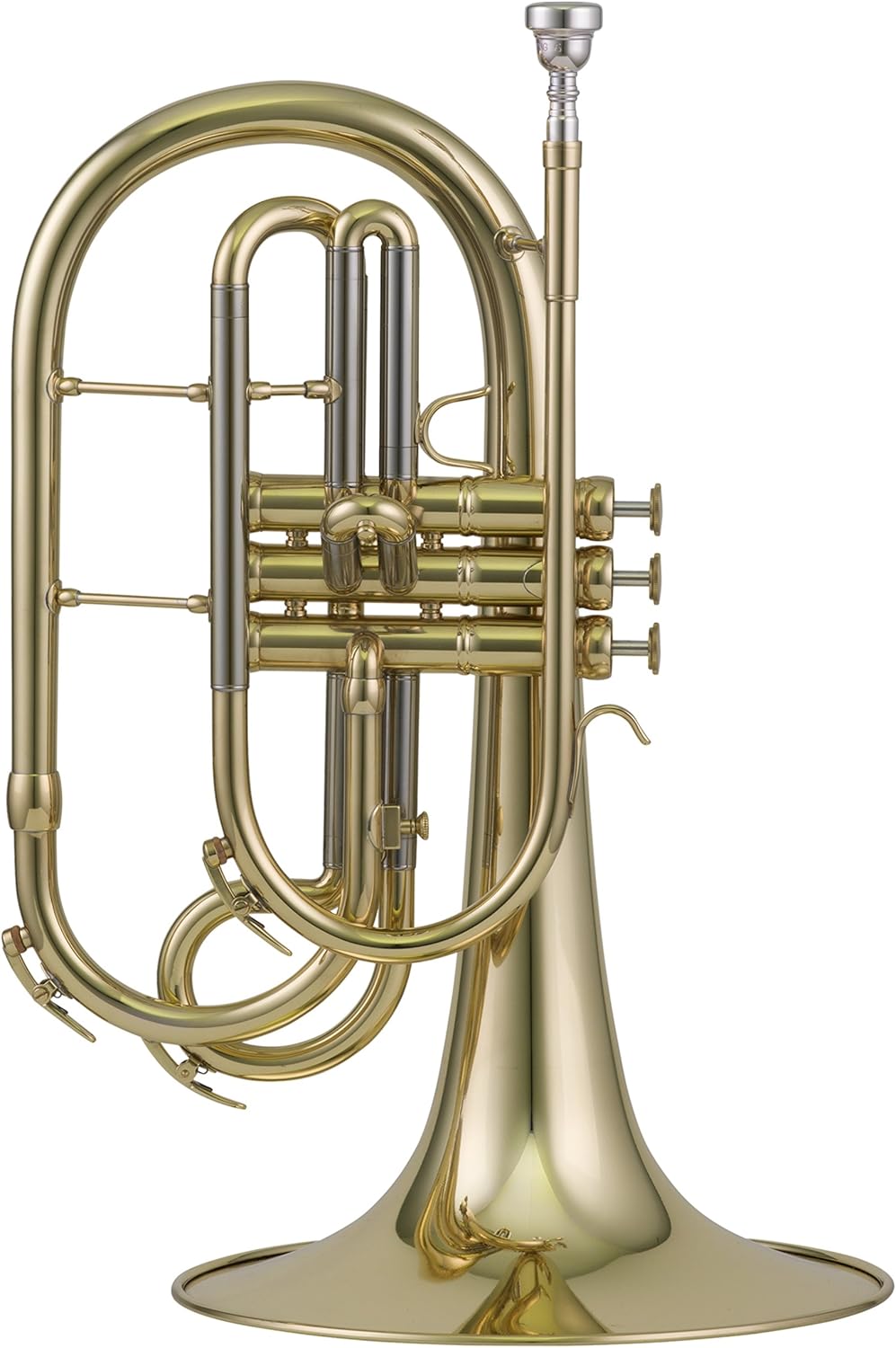 Adams Marching Mellophone w/case, Lacquer (MM1)