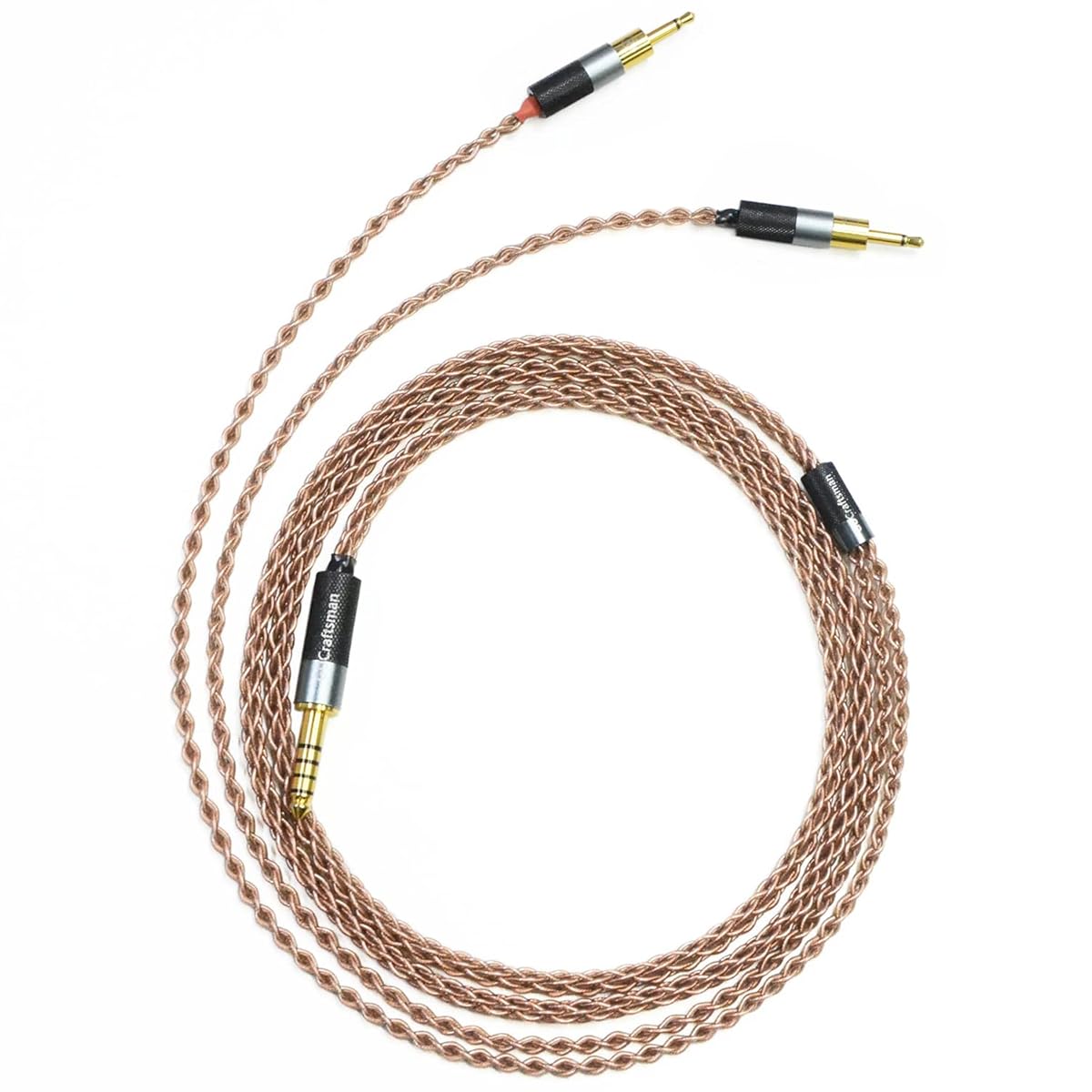 6N Single Crystal Copper Upgrade Headphone Cable 3.5mm/4.4mm/4Pin XLR Headphone Upgrade Cable for SENNHEISER HD700 (4Pin XLR Plug)