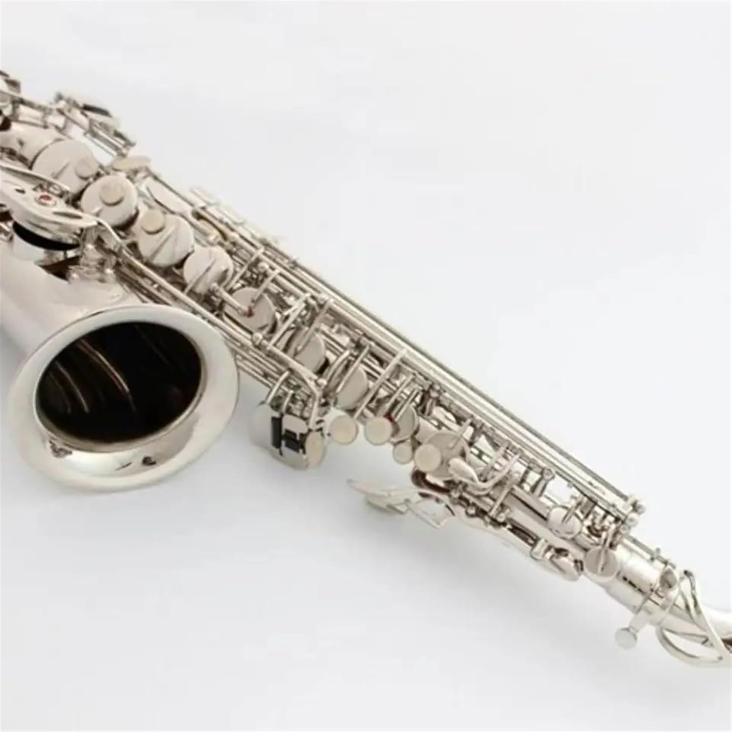 Antique Finish Eb E-flat Alto Saxophone Shell Key Carve Pattern Woodwind Instrument With Case Other Aeccessaries (Color : Leather bag)