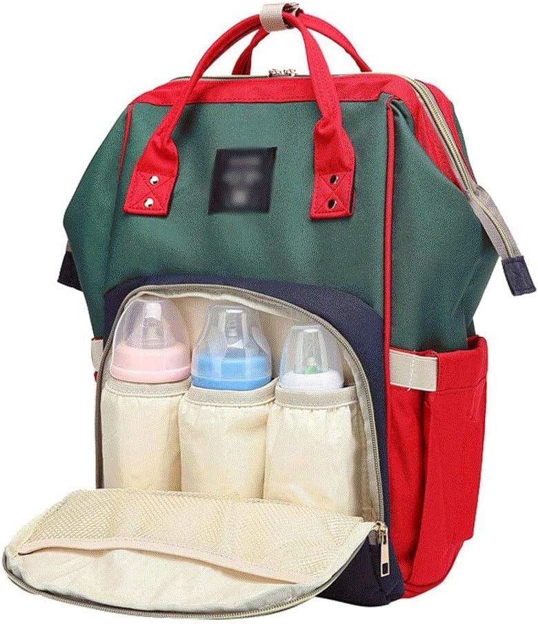 JSEIAJB Mummy bag-Diaper Backpack, Baby Bag, Multi Function Travel Nappy Bags, Nursing, Fashion, Roomy Waterproof for Care