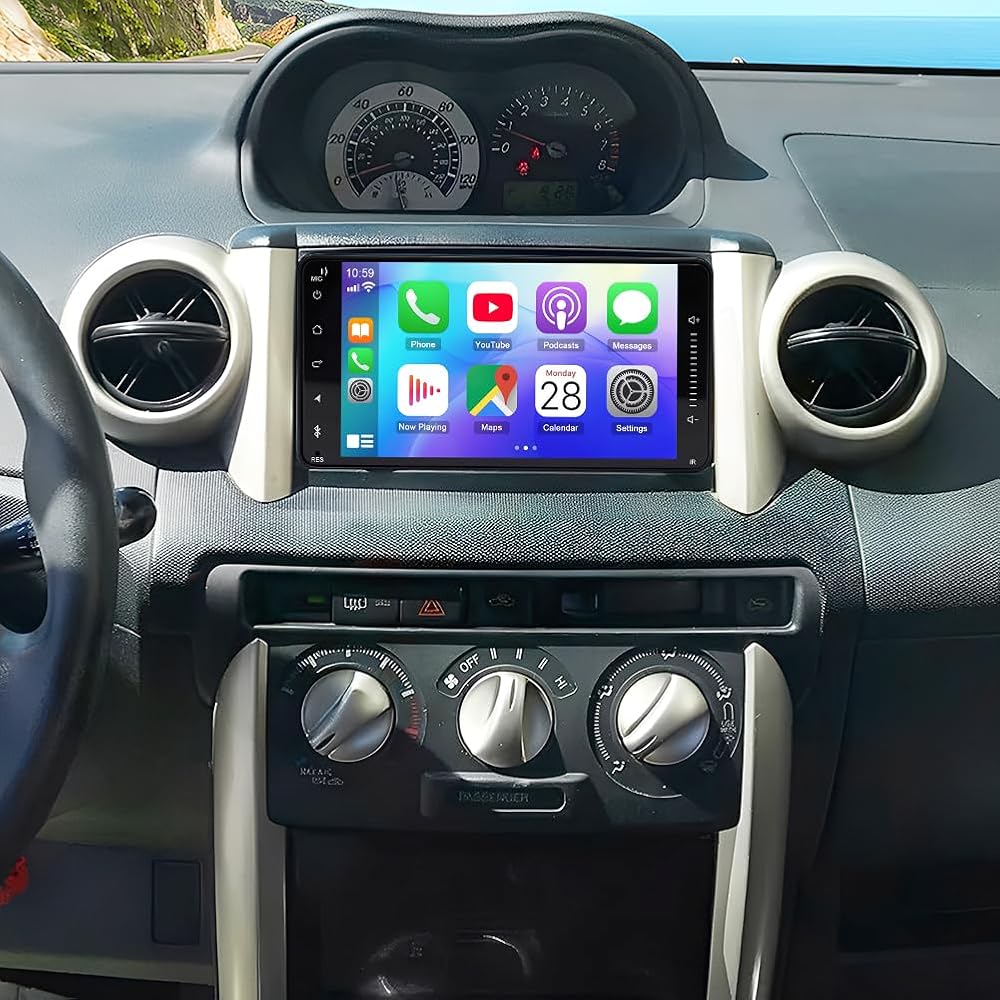 2G+64G Android 15 Car Radio Upgrade for Toyota Scion xA 2004 2005 2006, 7