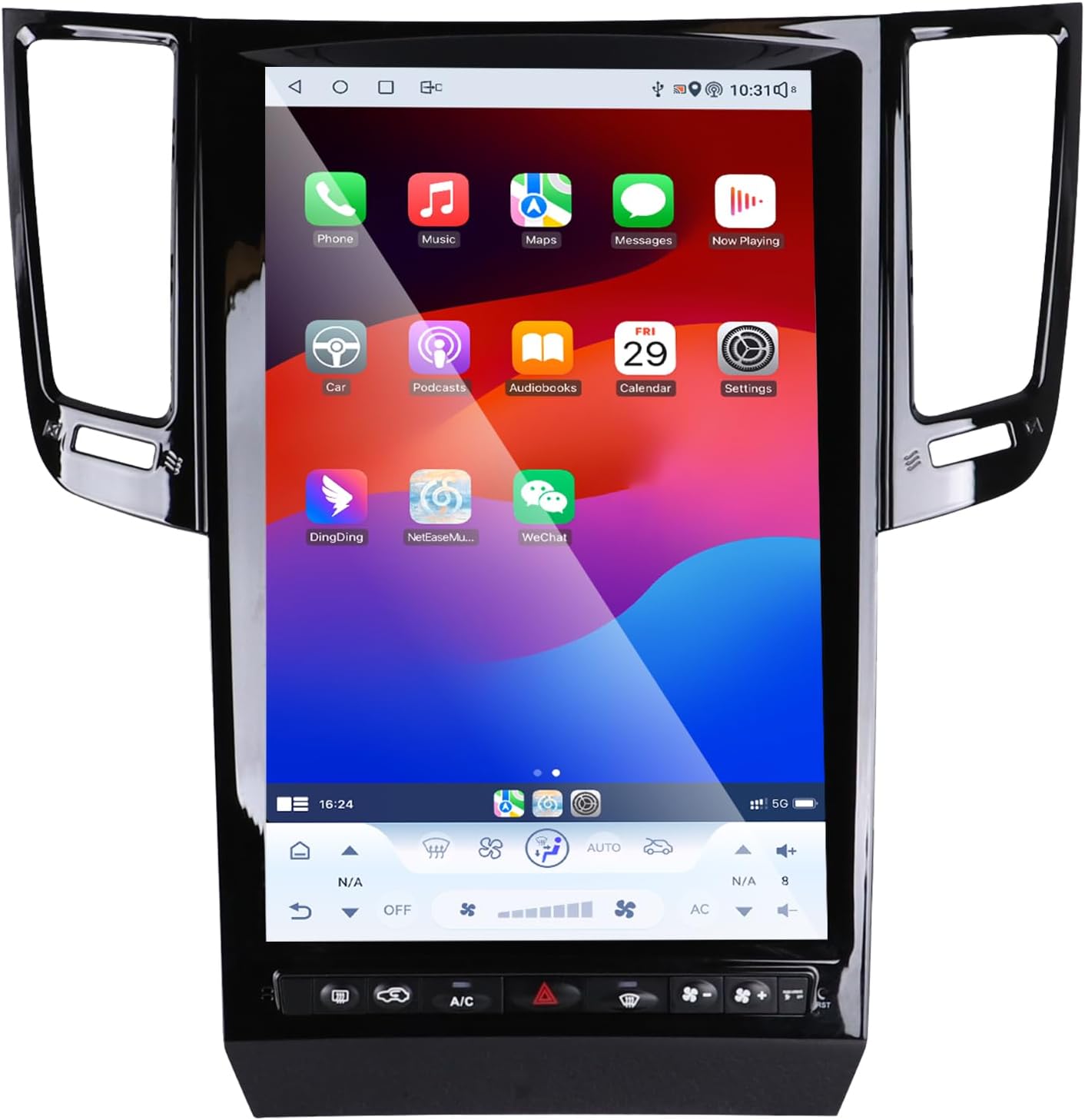 14.5-inch Android 13 Car Radio System Compatible for Infiniti Fx35 2007 2008 2009 2010 2011 2012 2013 Wireless CarPlay/Android Auto 8+256G Memory GPS Audio and Video System